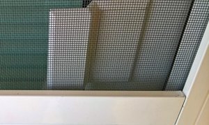 Insektenschutztüren mit Aufbaurahmen