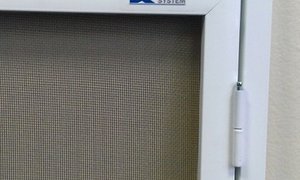 Insektenschutztüren mit Aufbaurahmen