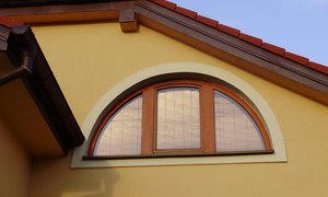 Jalousien K-design für Bogenfenster